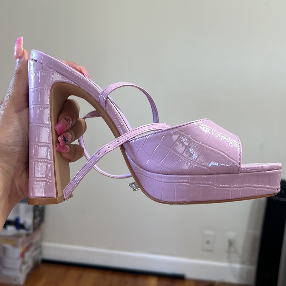 Z Code Purple Platform Heel - image 2